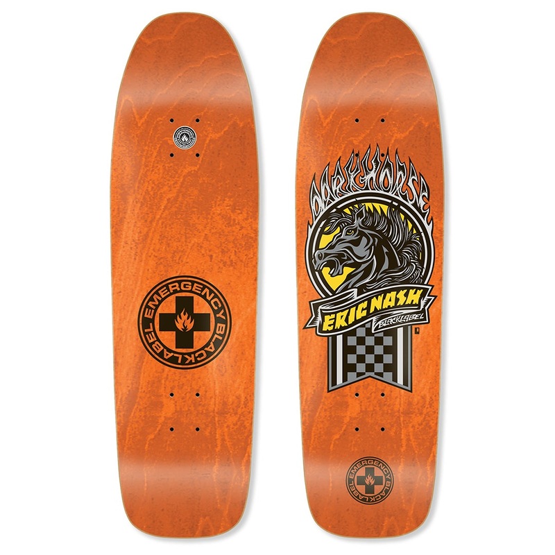 BLACK LABEL DECK – NASH DARKHORSE ORANGE (9.25 X 32.5) 9.25″