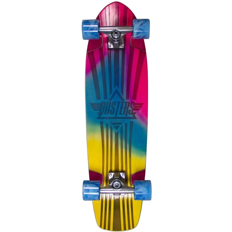 Dusters Keen Retro Fades Complete Cruiser – 31 Blue/Pink/Yellow