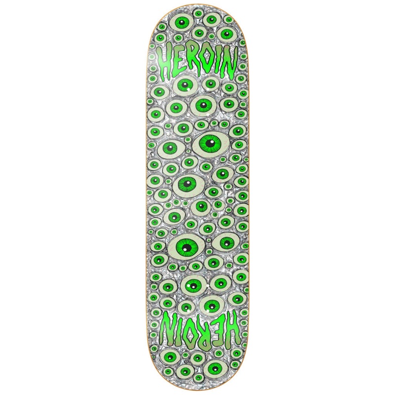 HEROIN DECK EYES HOLOGRAPHIC SYMMETRIC (8.25″) 8.25″