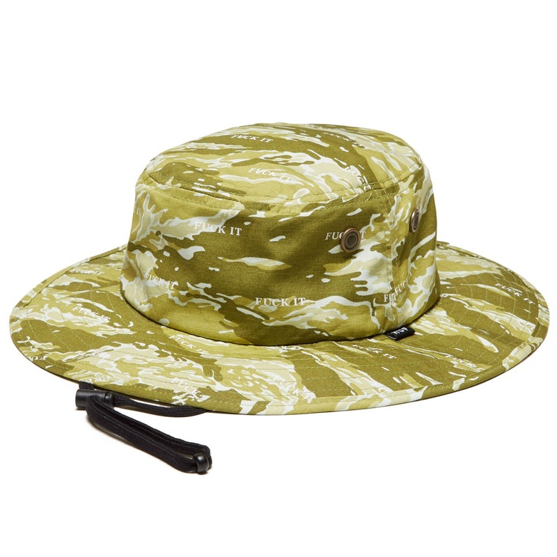 HUF FUCK IT TIGER CAMO BOONIE HAT