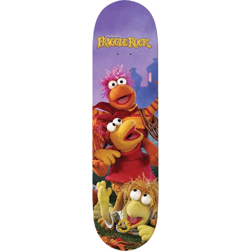 MADRID X FRAGGLE ROCK TRIO DECK 8.5″