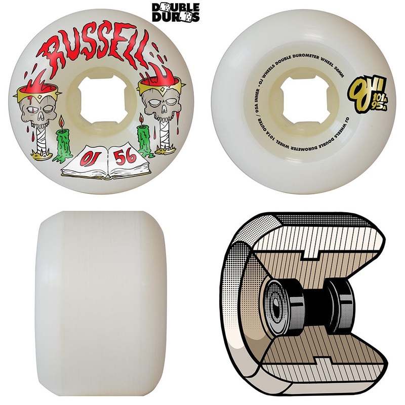 OJ’s Double Duro Chris Russell 101A/95A Wheels 56mm