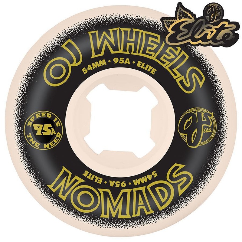 OJS WHEELS ELITE NOMADS 95A (53MM/54MM/57MM) 53MM