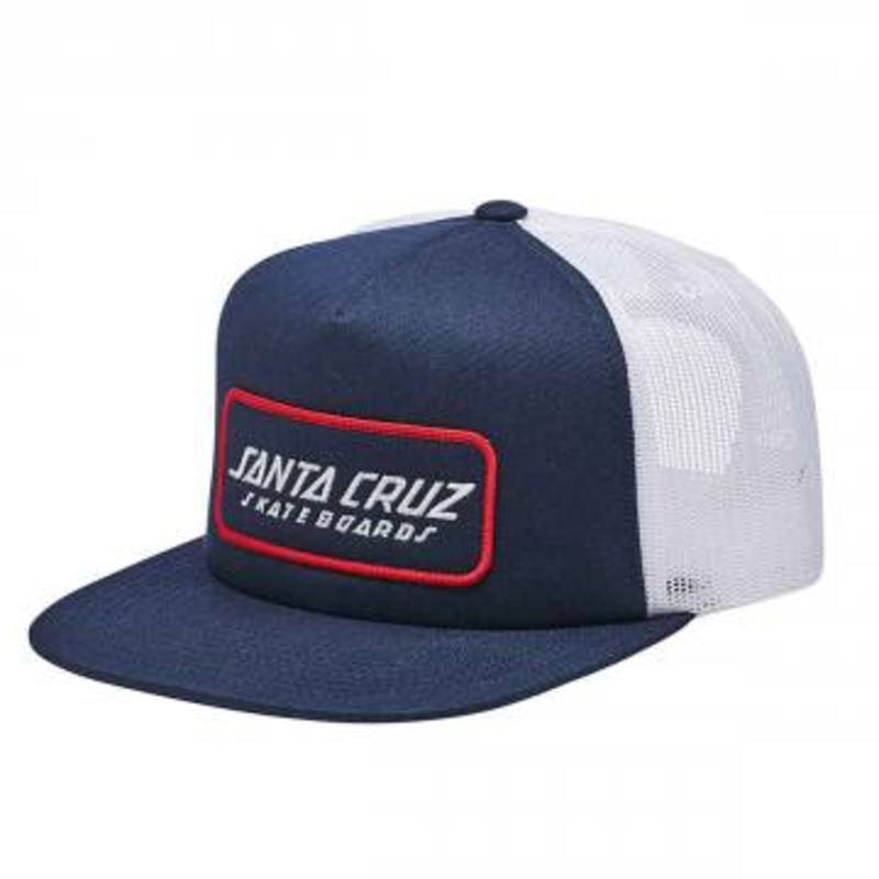 SANTA CRUZ MESH TRUCKER HAT NAVY/WHITE