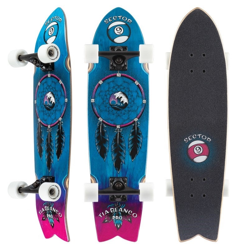 Sector 9 Feather Tia Pro Complete Longboard – 8.0″