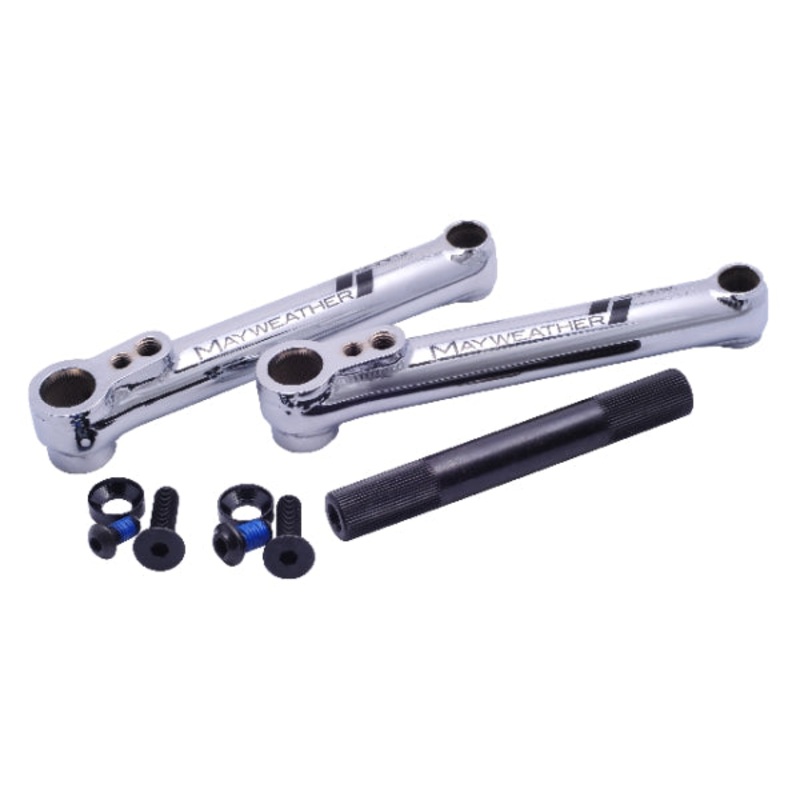 Snafu Mayweather Cranks 165mm – Chrome