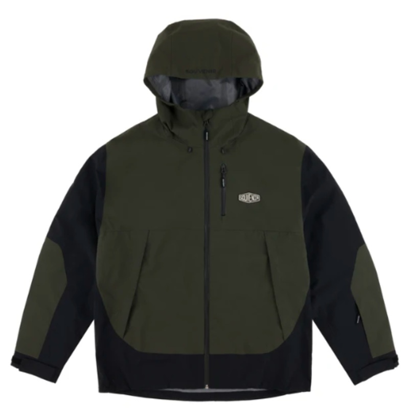 Souvenir 3 Ply Ripstop Shell Jacket – Army Small