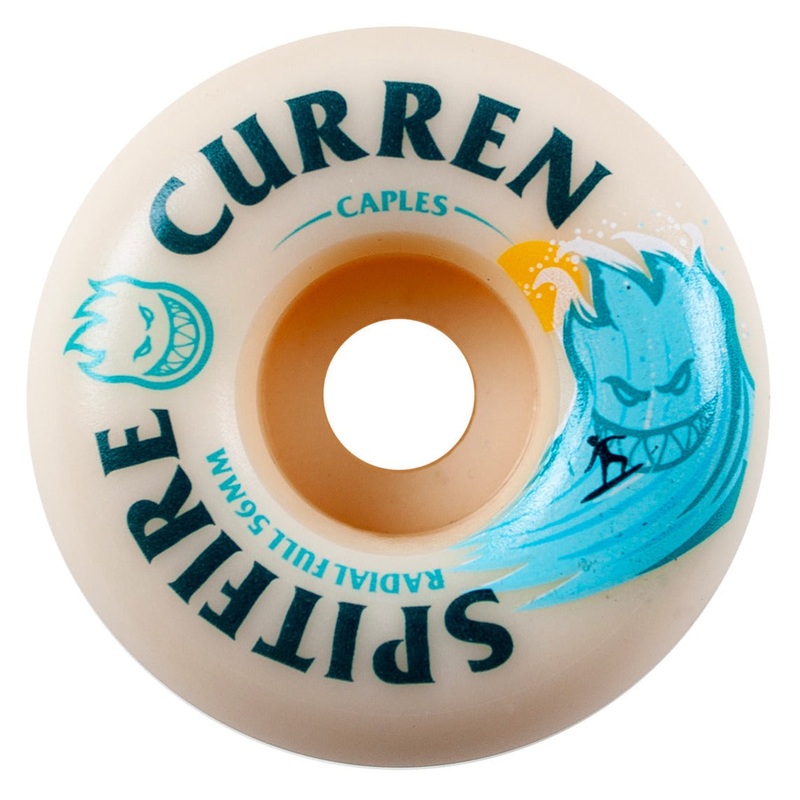 SPITFIRE FORMULA FOUR CURREN CAPLES BURN SQUAD RADIAL FULL 99A (56MM) 56MM