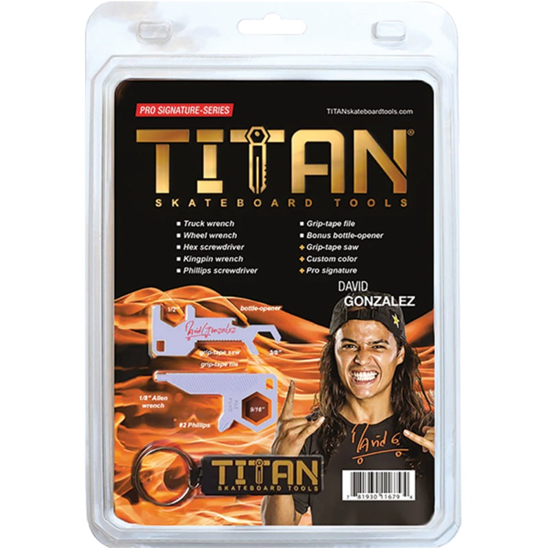 TITAN SKATE TOOL GONZALEZ PRO SIGNATURE SERIES PUR