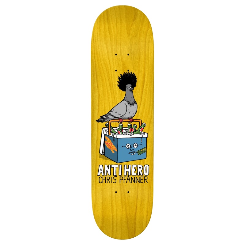 ANTIHERO DECK CHRIS PFANNER PARTY AMBASSADOR (8.06″) 8.06″
