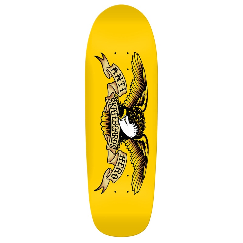 ANTIHERO DECK – TEAM SHAPED EAGLE BEACH BUM (9.55″) 9.55″
