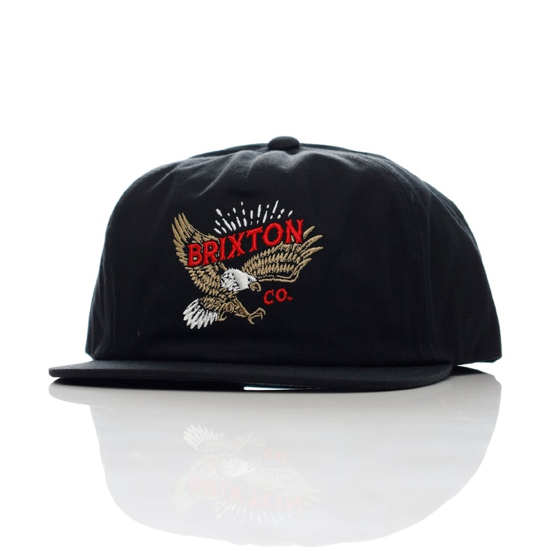 BRIXTON KELLER MP SNAPBACK BLACK