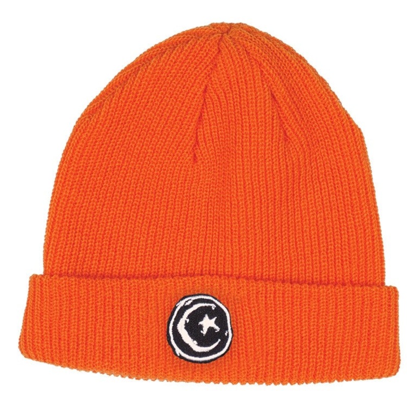 FOUNDATION – STAR & MOON BEANIE ORANGE