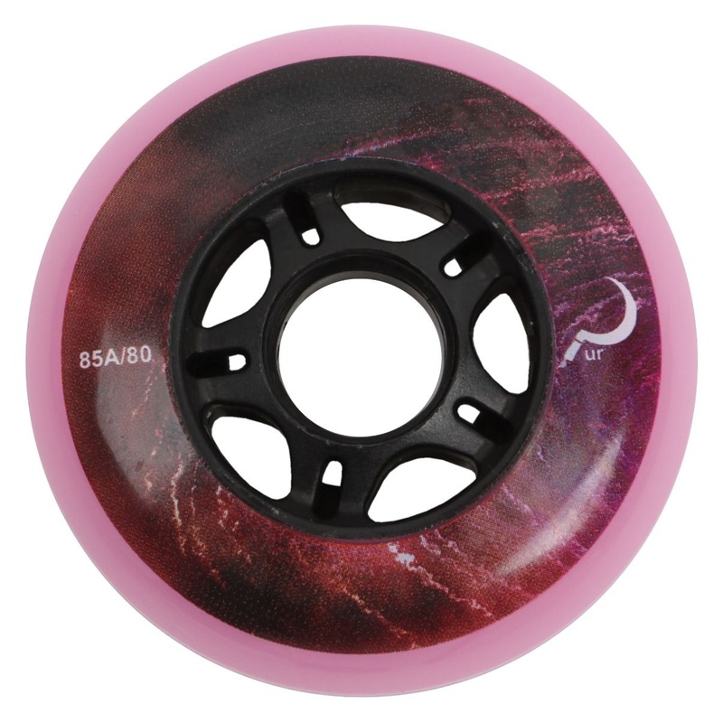 Ground Control UR Nebula Wheels 80mm 85A – Pink (Set of 4)