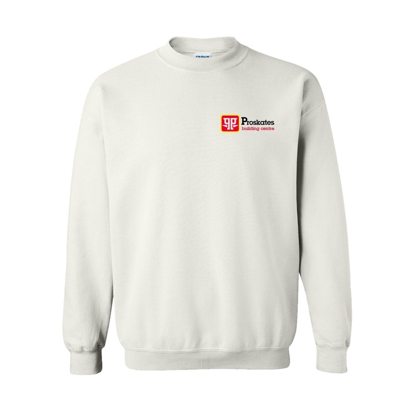 Pro Skates Home Building Centres Crewneck Sweater – White Small