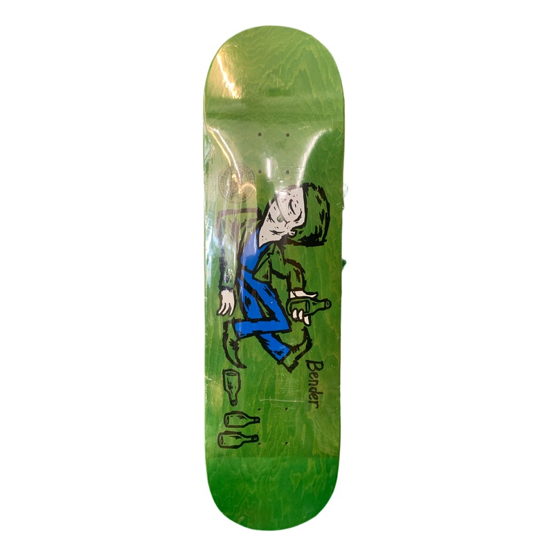 Roger Bender Green 8.5″ Classic Skateboard Deck