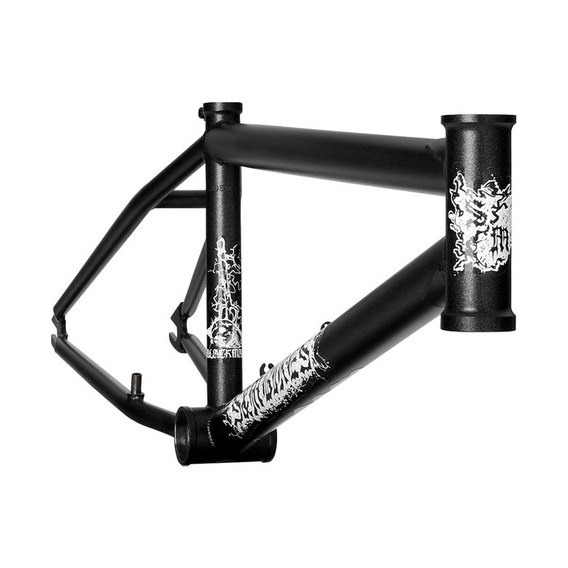 S&M BMX Black Magic Frame 21.25 – Metallica Black