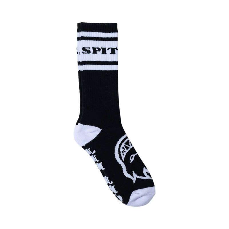 Spitfire Classic 87 Big Head Socks O/S Black/White