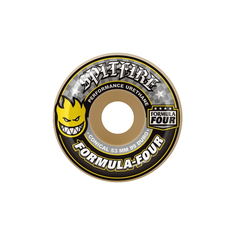 Spitfire Formula Four Conical Wheel 99DU 50mm Natural