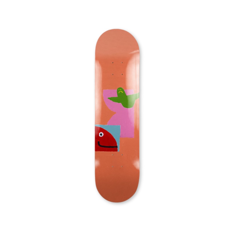 Untitled A – peach (hand-touched)