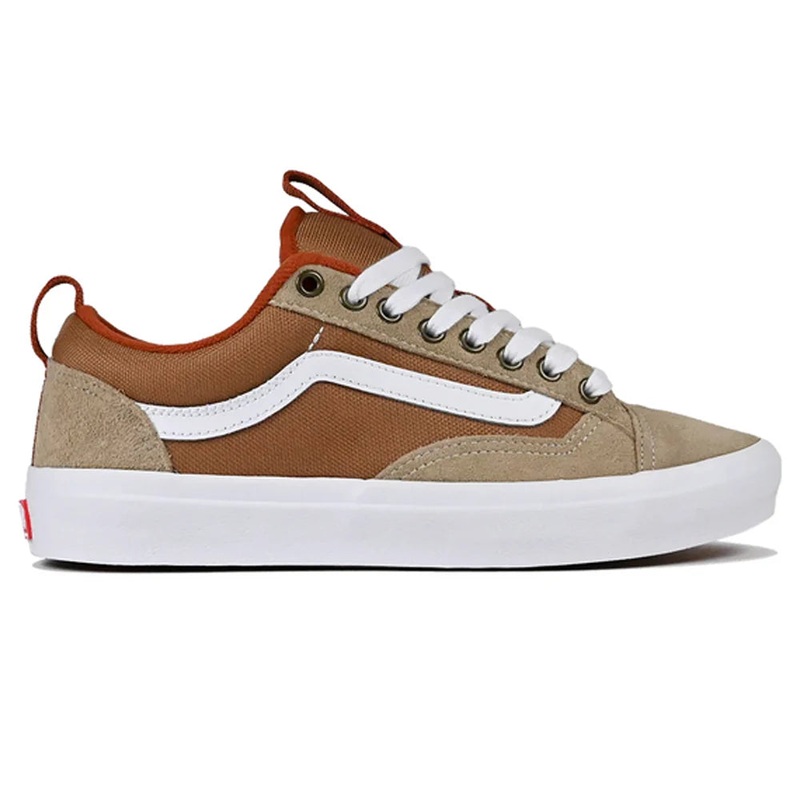 Vans Skate Old Skool 36+ (Khaki/Burnt Orange) M9/W10.5