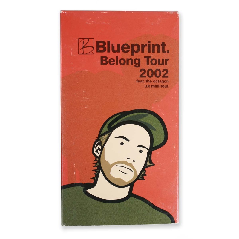Vintage Blueprint Skateboards “Belong Tour” VHS VIdeo 2002