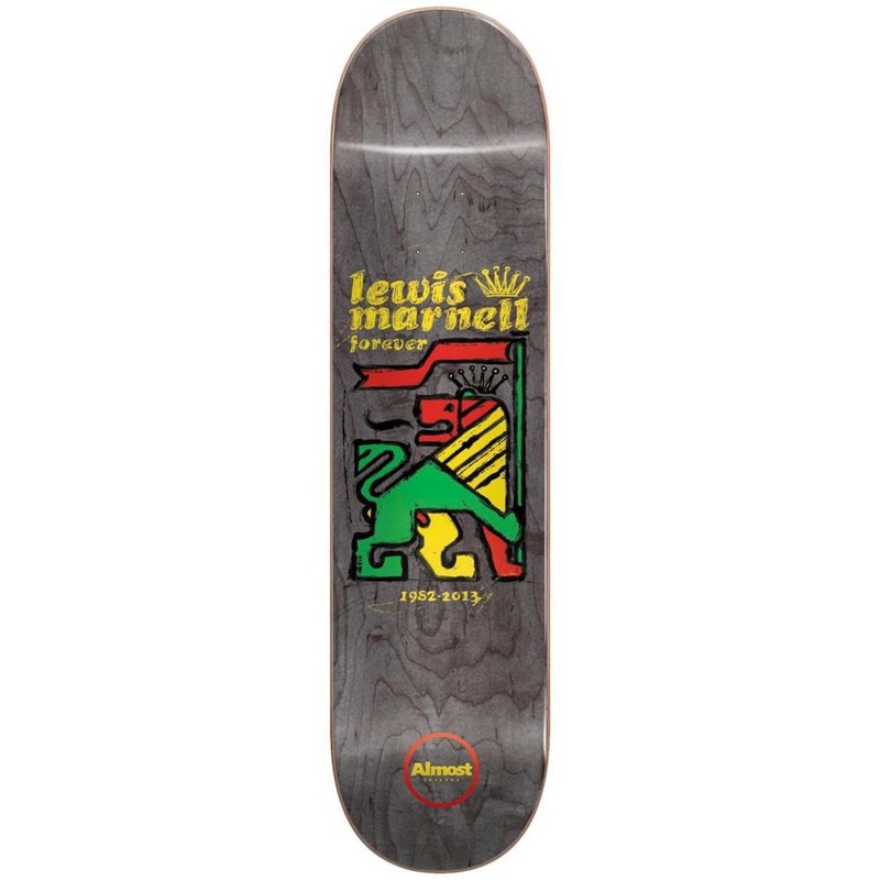 ALMOST DECK – LEWIS RASTA LION R7 (8″) 8″