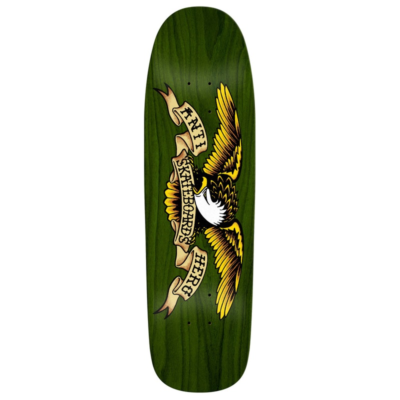 ANTIHERO DECK – SHAPED EAGLE GREEN GIANT (9.56″) 9.56″
