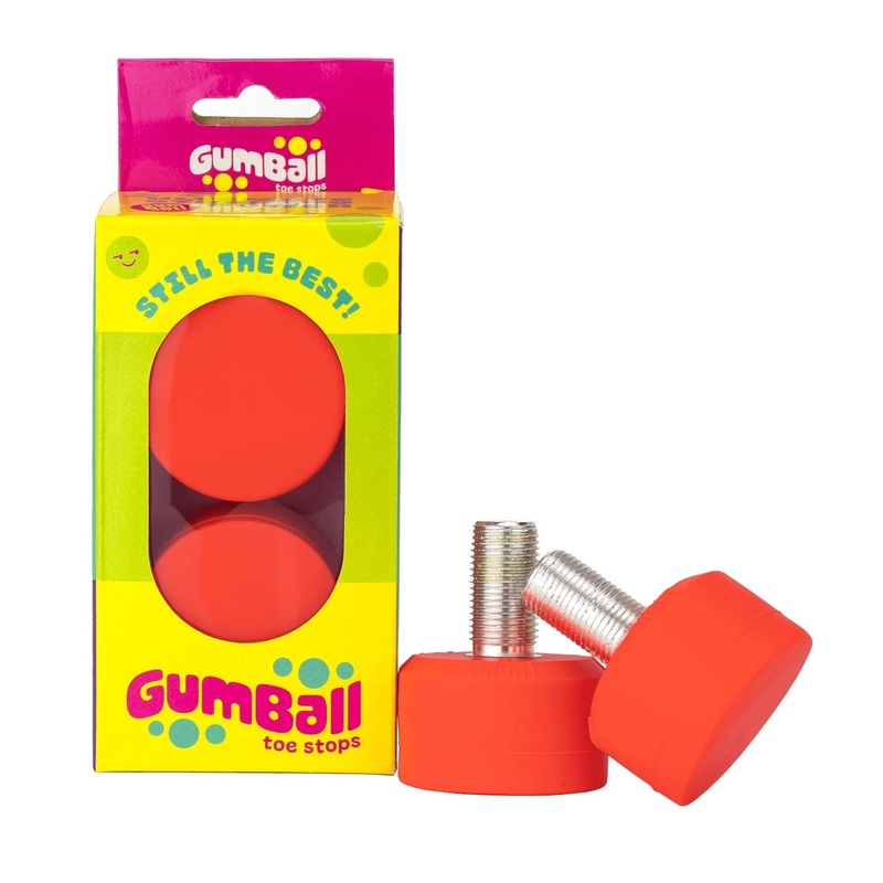 Antik Skates Gumball Toe Stops Long – Watermelon 83A (Pair)