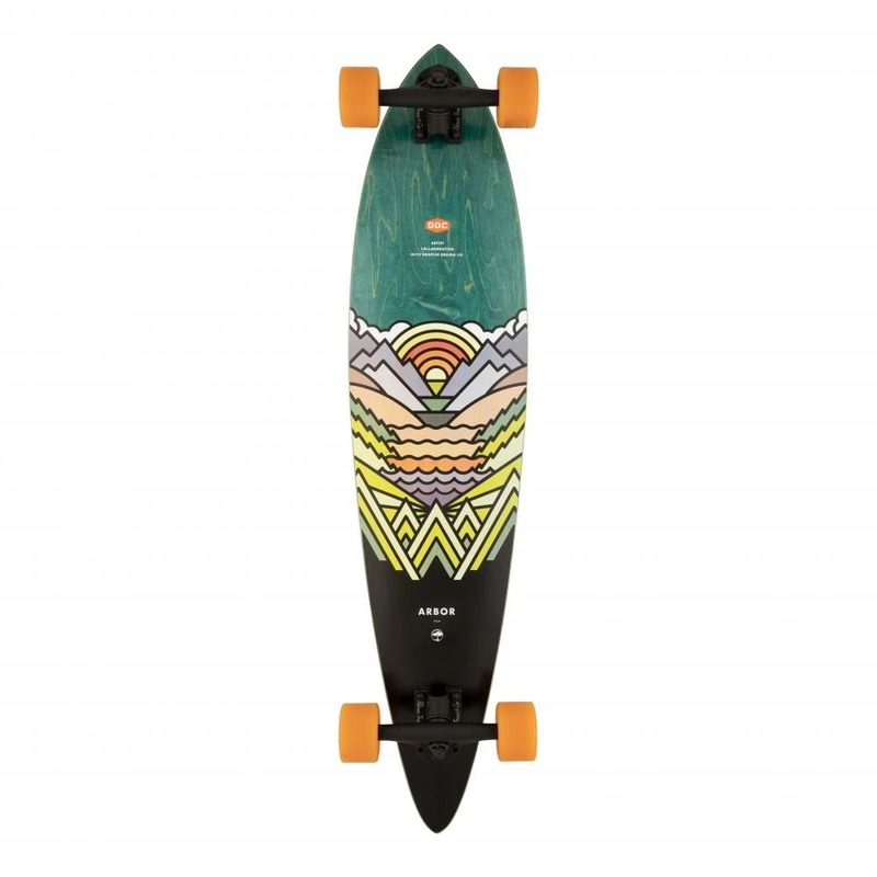 Arbor Fish Artist 37 Performance Complete Longboard – 8.5″