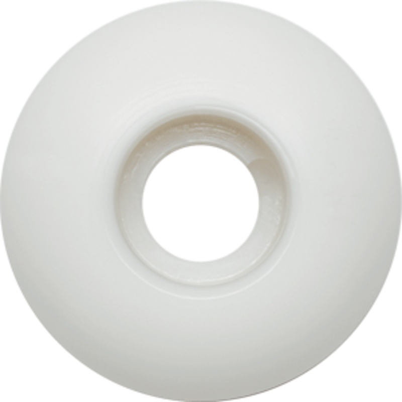 Blank Skateboard Wheels Matte White 51mm