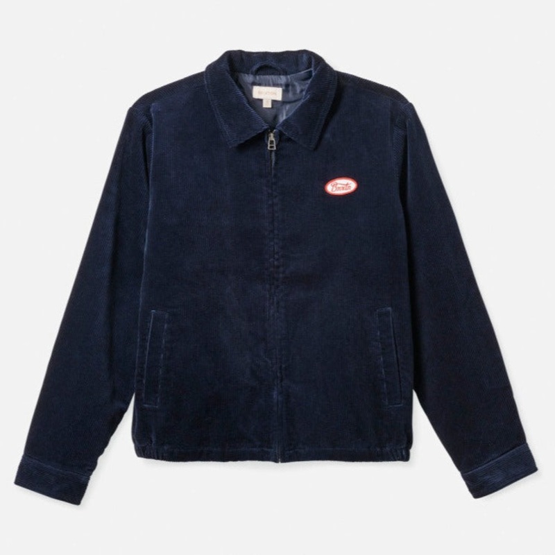 BRIXTON WOMENS UTOPIA JACKET NAVY SMALL