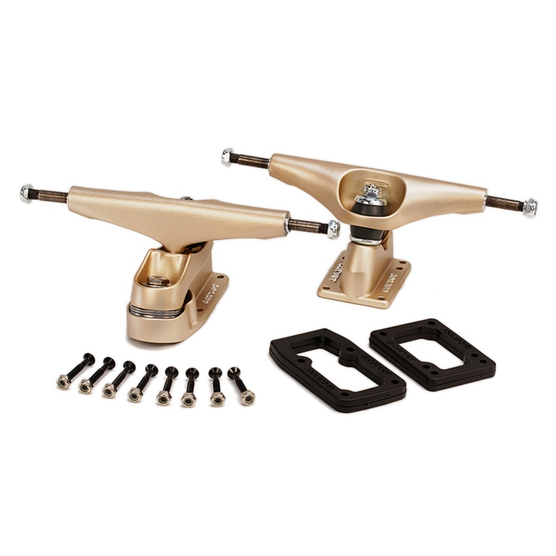 Carver C7 Hollow Truck Set 6.5 – Bel Air Gold Metallic (Set of 2)