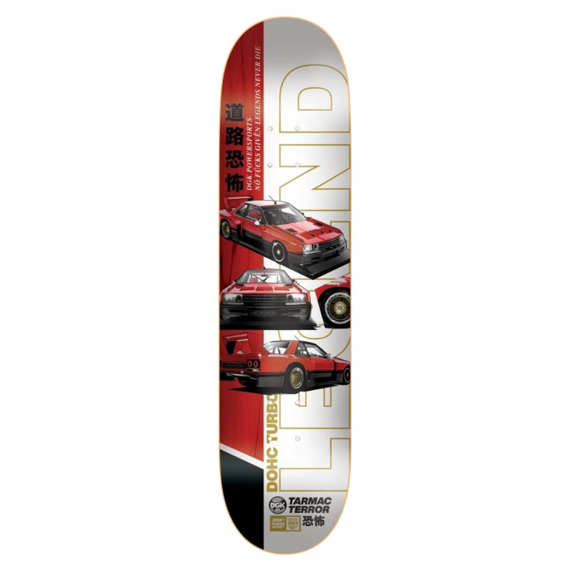 DGK Tarmac Terror Skateboard Deck – 8.38 Multi