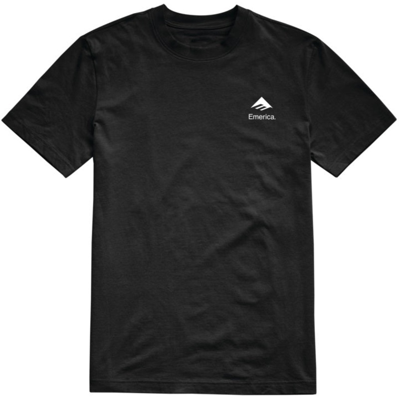 Emerica X Santa Cruz Logo Drop T-Shirt – Black S Black