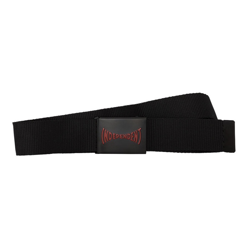 INDEPENDENT WEB BELT SPAN BLACK