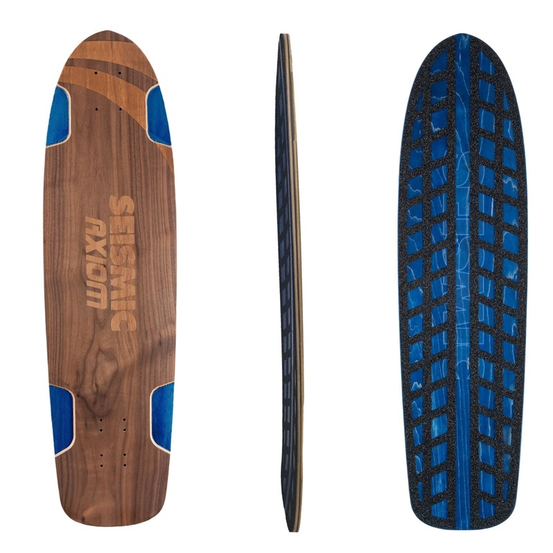 Seismic: Axiom Longboard Skateboard Deck