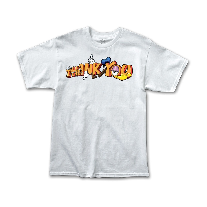 Tooned Tee WHITE SMALL