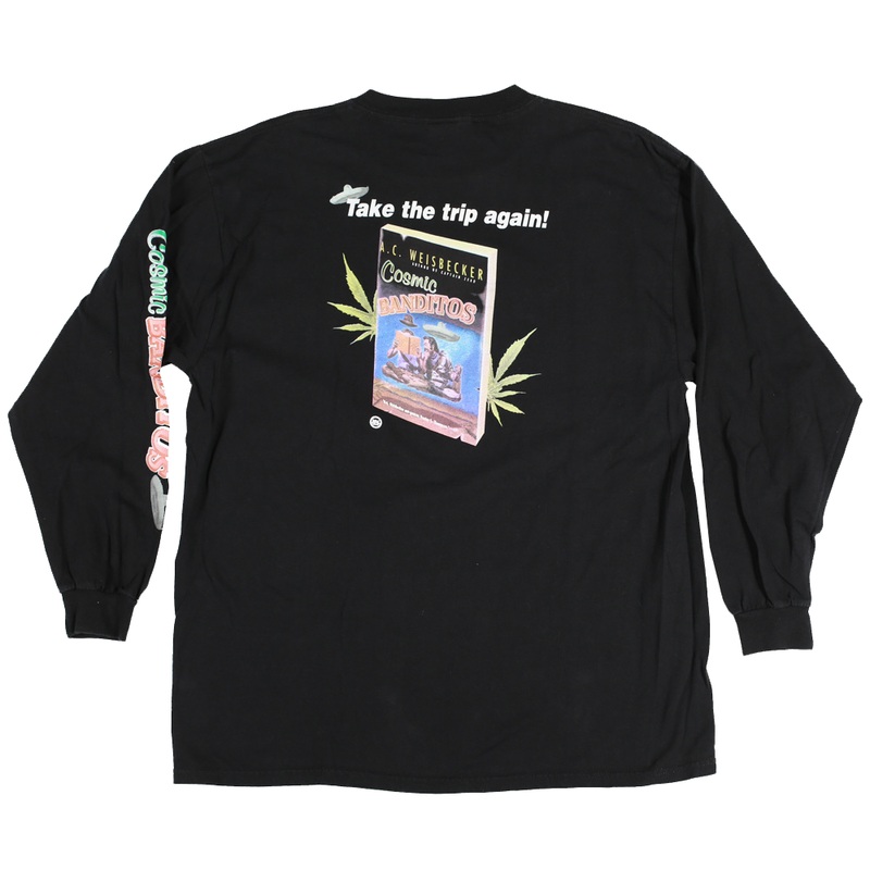 Vintage Cosmic Banditos Longsleeve Tee Black Large