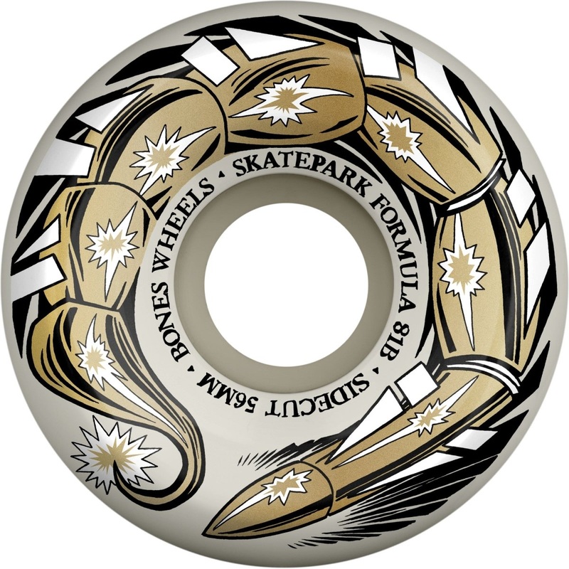 BONES WHEELS SPF SCORPEDO SIDECUTS 81B (56MM) 56MM