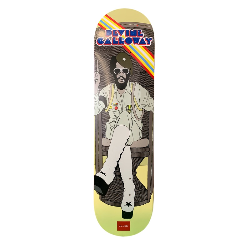 Chocolate Devine Calloway Chocodelic 8″ Classic Skateboard Deck