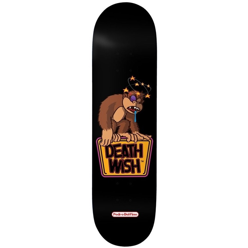 DEATHWISH PEDRO DELFINO KNOCKED OUT DECK (8.125″) 8.125″