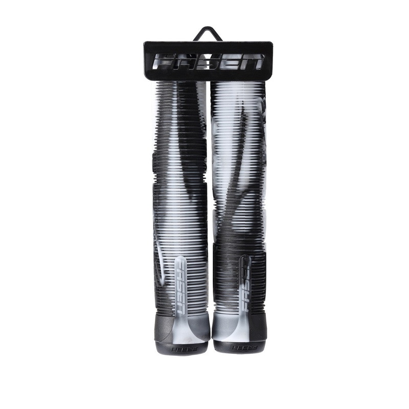 Fasen Fast Hand Grips – Black/White (Pair)