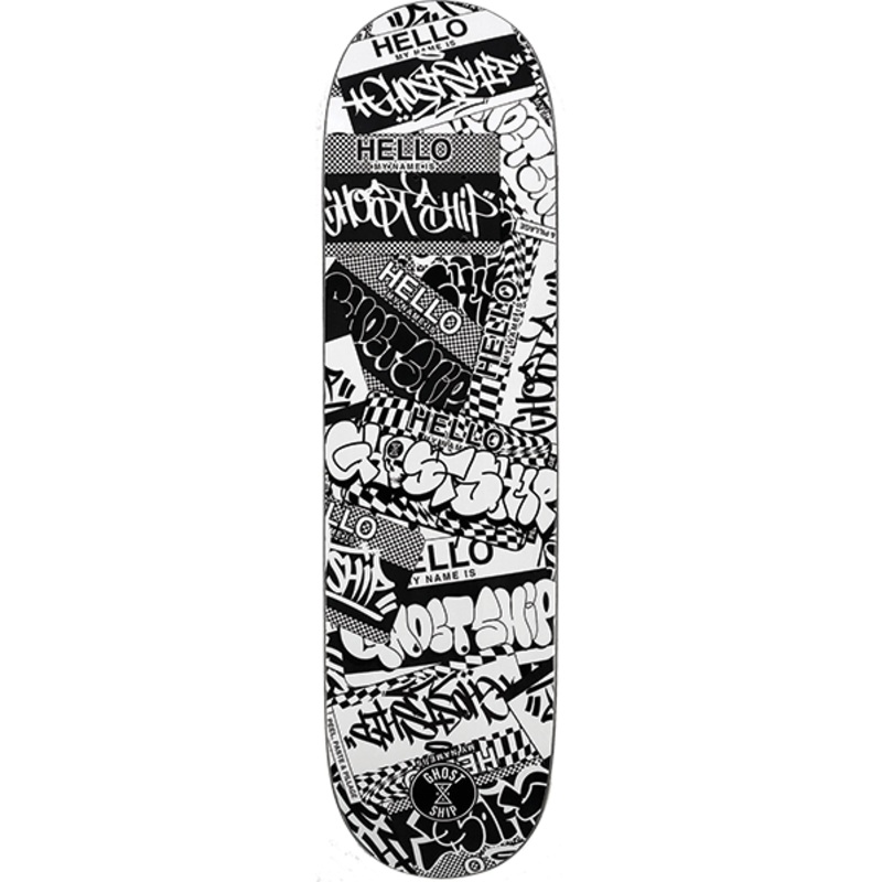 GHOST/SHIP HELLO MY NAME IS DECK 8.0″