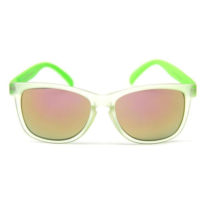 HAPPY HOUR SUNGLASSES – FIGGY MAMBAS SHOCKING GREEN