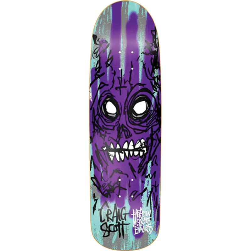 HEROIN QUESTIONS SAVAGES DECK 9.0″x32.0″