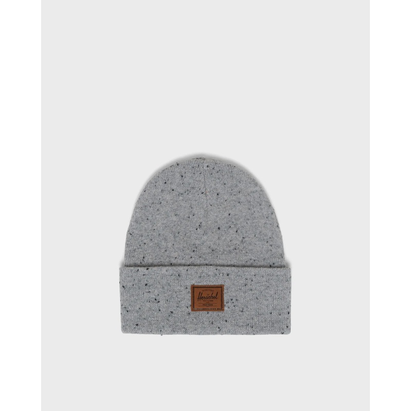 Herschel Elmer Marble Beanie – Light Grey
