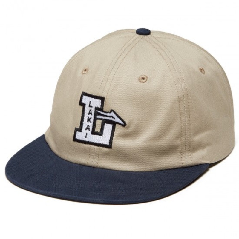 LAKAI LETTERMAN POLO HAT STONE/NAVY