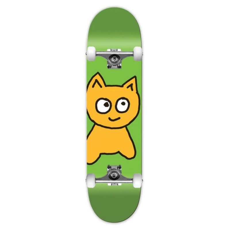 MEOW PREMIUM COMPLETE BIG CAT GREEN (8″) INCLUDES SKATE TOOL! 8″