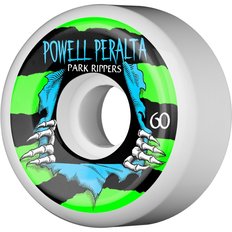 Powell Peralta Wheels Ripper 60mm 104a – White (Set of 4)